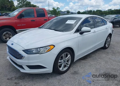 2018 Ford Fusion Se из США, поврежденный, VIN 3FA6P0H70JR140550